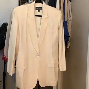 Vintage Karen Kane lifestyles linen blazer